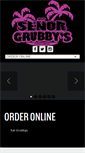 Mobile Screenshot of eatgrubbys.com